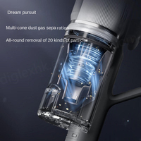 Aspirateur Balai Électrique Sans Fil Commercial Dreame Z10 Station, Fonction Humide et Sec, Sans Sac, à Batterie
