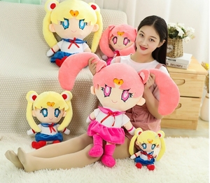 ตุ๊กตาผ้ากำมะหยี่ลายเซเลอร์มูนน่ารักสำหรับตกแต่งบ้านและห้องนอน - Product Image 6