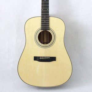 Venta al por mayor profesional hecho a mano 41 \ "<span class=keywords><strong>Guitarra</strong></span> acústica brillante pintura mate cuerda folclórica instrumento Musical abeto sólido caoba - Product Image 2