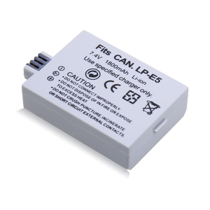 Batterie RHINO POWER LP-E5 pour appareil photo numérique reflex <span class=keywords><strong>Canon</strong></span> 500D 450D <span class=keywords><strong>1000D</strong></span> EOS Rebel T1i XS XSi Kiss X3 X2 Kiss F - Product Image 1