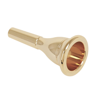 Hot Selling Brass Instrument Replacement Metal Fittings 13mm Brass Euphonium Mouthpiece