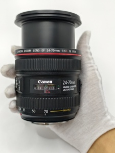 Utilisé pour l'objectif zoom EF 24-70mm F/4L IS USM plein format, taille de filtre 58mm, excellent état, sans moisissure, sans bavures, testé, nettoyé, compatible <span class=keywords><strong>EOS</strong></span> 5D - Product Image 3
