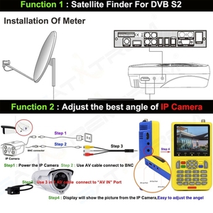 Buscador de Señal Satelital Digital <span class=keywords><strong>IBRAVEBOX</strong></span> <span class=keywords><strong>V8</strong></span> con Pantalla LCD a Color, Compatible con DVB y Satélites FTA en Vivo - Product Image 2