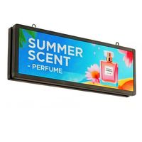 Letrero LED Programable de Doble/Fácil Cara para Tiendas, Centros Comerciales y Negocios, con Pantalla Digital Desplazable, Modelo APP P5/P10, para Interiores y Exteriores