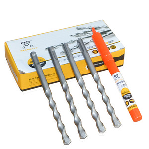 Lichang Impact Drill Bit Set 6M Round Shank Spiral For Masonry Concrete Drilling - Product Image 1