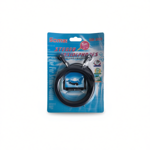 Soma Stereo Headphones 5M With Metal Clips For Computer And Mobile Devices - Product Image 1