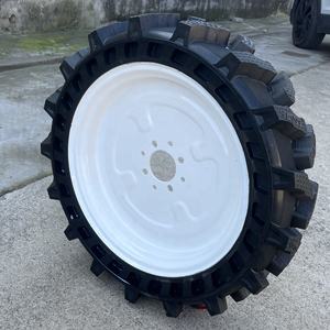 <span class=keywords><strong>6</strong></span>.00-12 Mini-Bodenfräse Vollgummireifen Handgeführter Traktor Reifenrad Landwirtschaftsgerät 300kg Tragfähigkeit 4.0-10 5.0-12 - Product Image 4