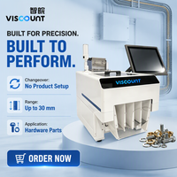 Compteur de pièces industrielles VisCount VST4-1 en promotion pour vis, écrous, boulons et fixations – Machine de comptage et de scellage par vision