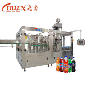 12000BPH Complete Production Line For Carbonated Soft Drink Filling Bottling Machine Soda Water Plant CSD Filling Machine