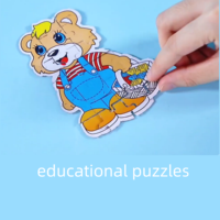 192 pièces de jouets de construction en plastique DIY, puzzles éducatifs précoces, blocs de construction, jouets en briques pour enfants