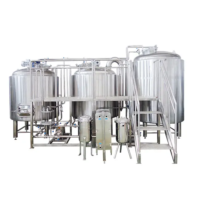 Mini brewing equipamento de cerveja, 50l 100l 200l 300l 500l preço bom artesanato