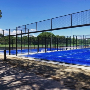 Sistema Completo per Campo da Tennis all'Aperto con Illuminazione Panoramica, Rete di Protezione e Pavimentazione Sportiva Resistente per Club - Product Image 4