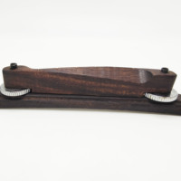 High Base Rosewood Guitar Bridge Wooden Underbody Bridge for Jazz Guitar & Double Bass Instrument Replacement Parts