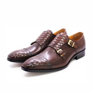 Zapatos Formales de Alta Gama para Hombre, Negros, de Cuero Genuino, Sin Cordones, Hechos a Mano, Personalizados, de Corte Bajo, Transpirables, Casuales de Negocios, para Otoño - Product Image 6