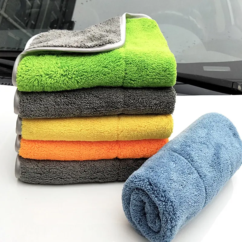Effective Lint Free Ultra Absorbent Microfiber 1200 gsm Car Detailing Polishing Towel Scratch Free Car Washing Cloth