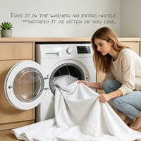 Drap de mise à la terre en fibre d'argent conductrice, drap de lit en coton biologique, protection antistatique et contre les ondes électromagnétiques pour une meilleure thérapie du sommeil