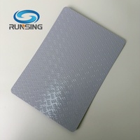 Panneau antidérapant en PRF fabriqué en Chine, prix bas, plaque en PRF/GRP, plastique renforcé de fibres de verre, panneau antidérapant gaufré utilisé pour les sols