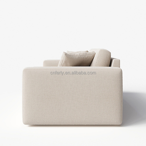 Sofá <span class=keywords><strong>de</strong></span> Tela Moderno y Lujoso FERLY, <span class=keywords><strong>3</strong></span>, <span class=keywords><strong>2</strong></span> y 1 Plazas, Muebles para Sala <span class=keywords><strong>de</strong></span> Estar, Tapizado, Color y Tamaño Personalizables, para Hogar y Hotel - Product Image 3