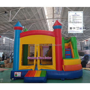 Thương mại ngoài trời nhảy lâu đài <span class=keywords><strong>Inflatable</strong></span> lâu đài bouncy cho trẻ em <span class=keywords><strong>Inflatable</strong></span> thư bị trả lại Nhà trượt <span class=keywords><strong>Combo</strong></span> với Blower - Product Image 1