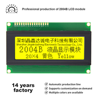 2004B LCD-Bildschirm 20x4 Zeichen-LCD-Modul Hochkontrast COB-Display für Industriegeräte in Gelb, Grün und Blau