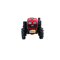 Traktor YTO 70HP 4WD dengan Mesin dan Gearbox Yangdong, Diesel Common Rail Tekanan Tinggi untuk Pertanian Kebun dan Sawah