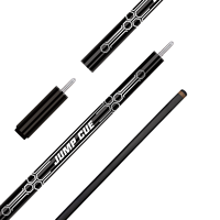 Queue de saut de billard professionnelle en fibre de carbone 3 sections MQJ-B&J-4 avec joint Uni-loc – Vente en gros, support OEM, personnalisation