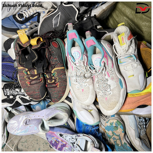 S03-2 Chaussures de basketball d'occasion pour garçons, lots de chaussures de basketball d'occasion de marque chinoise, vente en gros, chaussures d'occasion en vrac - Product Image 3