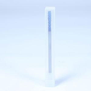 Fresa de extremo CNC de alta velocidad con recubrimiento de nanocarburo de tungsteno, 4 filos, 65HRC, vástago de 8mm, personalizable ODM/OEM ZY/OEM 6mm - Product Image 3