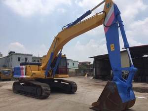 Excavatrice PC350-8 sur chenilles Komatsu PC55MR d'occasion avec lame de bouteur Mini pelle à bas prix à vendre - Product Image 6