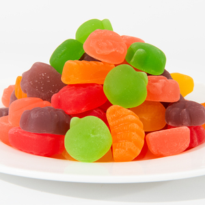 Gomitas con Forma de Frutas Surtidas de Fábrica OEM, Dulces con Sabor Afrutado, Gomitas Masticables Suaves Multicolores, Empaque Personalizado de Alta Calidad - Product Image 2