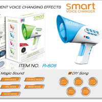 Changeur de Voix Intelligent 7 Modes Sonores Magiques 5 Chansons DIY Effets Sonores Jouet Modificateur de Voix Cadeau pour Enfants
