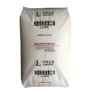 High Impact LLDPE 218BJ <b>Plastic</b> Granules Linear Low Density Polyethylene <b>Pellets</b> for Food Packaging Application - Product Image 1