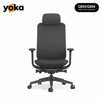 Chaise de bureau ergonomique de luxe haut de gamme, pivotante et réglable, confortable, pour ordinateur, jeux vidéo, bureau à domicile