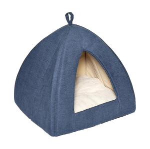 1 Stück Umweltfreundliches Winter-Katzenbett im Iglu-Stil, Großes Niedliches Haus-Nest für Wohnungskatzen - Product Image 2