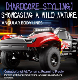 JJRC C8826 Camion RC tout-terrain 4x4 à l'échelle 1/10, voiture <span class=keywords><strong>de</strong></span> rallye télécommandée 2.4G avec moteur brushless, ESC étanche, RTR - Product Image 4