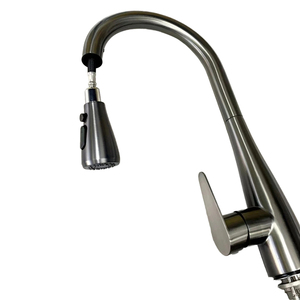 KM-8001 Stainless Steel Water Tap 304SUS Modern <strong>Kitchen</strong> Taps Pull Out <strong>Sprayer</strong> Gun Gray <strong>Kitchen</strong> Mixer Sink <strong>Faucets</strong> - Product Image 3