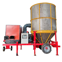 Séchoir à maïs et céréales 5 tonnes, machine de séchage du riz et du paddy, prix de gros Chine