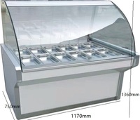 Équipement de cuisine professionnelle : Station bain-marie, armoire chauffante, buffet chauffant, comptoir de présentation
