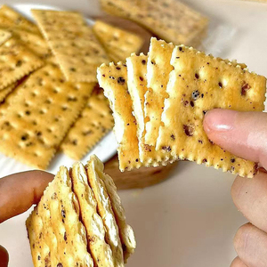 <span class=keywords><strong>Galletas</strong></span> <span class=keywords><strong>de</strong></span> <span class=keywords><strong>Soda</strong></span> con Jamón <span class=keywords><strong>de</strong></span> Trufa Negra - Sabor a Quinoa y Semillas <span class=keywords><strong>de</strong></span> Chía - Paquete Individual <span class=keywords><strong>de</strong></span> 208 g - Fermentación con Temperatura Controlada - Product Image 5