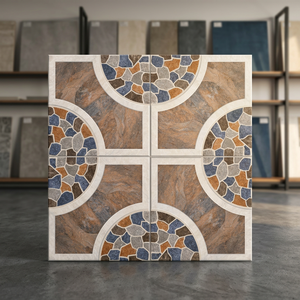 Nouveau design Arrivé Antidérapant 40x40 Gris Terrazzo Carrelage de sol en céramique Thaïlande - Product Image 3