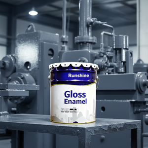 Peinture émail alkyde liquide haute durabilité résistante à la corrosion et aux intempéries pour la protection des machines industrielles et de <span class=keywords><strong>l</strong></span>'acier, VOC <273g/<span class=keywords><strong>L</strong></span> - Product Image 1
