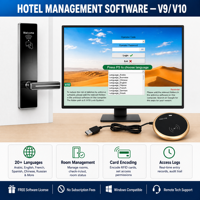 Sistema de Cerradura de Puerta con Tarjeta RFID para Hotel, con Características Duraderas Anti-Robo e Impermeables, Cerradura Digital Inteligente sin Llave, de Acero Inoxidable