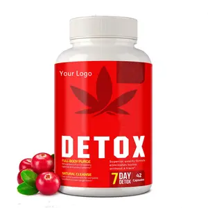 Detox Capsule Healthy Cleansing supplement Support for Liver & Digestive System