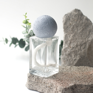 Diffusore di Fragranze in Diatomite a Forma di Luna, Ecologico con Coperchio, Decorativo per Soggiorno e Studio - Product Image 2