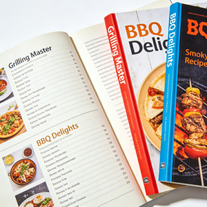 Livres <span class=keywords><strong>de</strong></span> <span class=keywords><strong>cuisine</strong></span> personnalisés OEM/ODM avec couverture rigide, impression offset, matériau en carton, origine Guangdong, emballage - Product Image 3