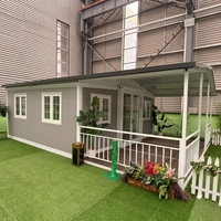 Villa conteneur modulaire préfabriquée en acier pliable et extensible PuTian, taille personnalisée, design postmoderne, 20FT, stabilité accrue, Hebei