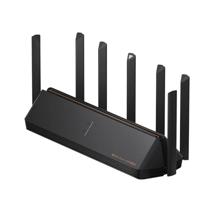 Original Xiaomi AX6000 WiFi Router 6000Mbs 6-channel Independent Signal Amplifier 5G Wireless Router Repeater with 7 Antennas