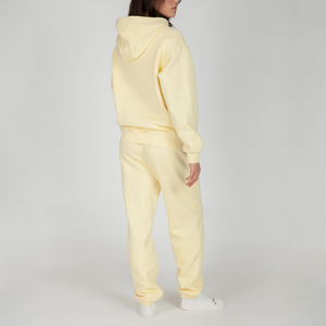 <span class=keywords><strong>Sweat</strong></span>-shirt à capuche décontracté et respirant pour <span class=keywords><strong>femme</strong></span>, avec logo personnalisé OEM, en molleton, cordon de serrage, poignets côtelés et ourlet élastique, idéal pour le fitness et les vêtements de sport. - Product Image 4