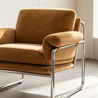 Fauteuil de détente de luxe pour salon et chambre à coucher, design moderne, canapé confortable pour la maison, le bureau ou l'hôtel