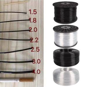 Fil en acier <span class=keywords><strong>plastique</strong></span> haute résistance, matériau PET, corde de pressage pour film de <span class=keywords><strong>serre</strong></span>, câble de soutien blanc/noir, accessoires de <span class=keywords><strong>serre</strong></span> - Product Image 4